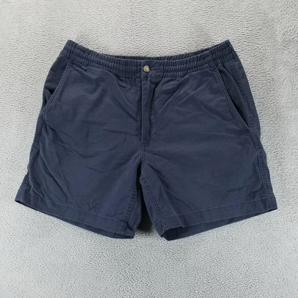 Polo Ralph Lauren Shorts Mens S Blue Stretch Chino 6